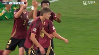 Leandro Trossard Goal Italy vs Belgium 22 All Goals and Extended Highlights [upl. by Schoenfelder359]