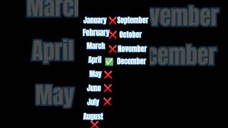 January February March April May June July August September October November December [upl. by Eineeuq96]