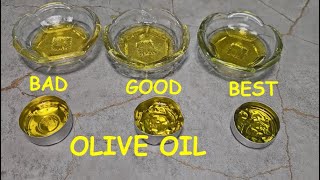 Real vs fake Olive Oil How to spot pure extra virgin olive oil [upl. by Hnao]