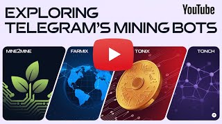 Top 4 Telegram Mining Bot  Earn and Withdraw amp Claim Airdrop Mining Bot [upl. by Lertnom]