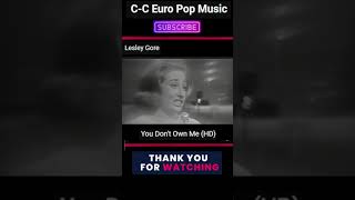 Lesley Gore You Dont own Me shortsyoutube 60spop shortsviralvideo music popmusic [upl. by Aneekahs]