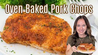 Best Oven Baked Pork Chops Recipe [upl. by Tsugua]