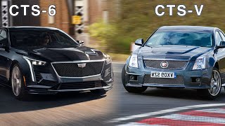 Cadillac CT6 VS Cadillac CTS V Facts [upl. by Yrkcaz80]