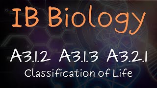 Classification of Life  A312 A313 A321 [upl. by Kirtap884]