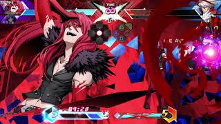 BBTAG unlimited  Carmine death combo [upl. by Llekcir]