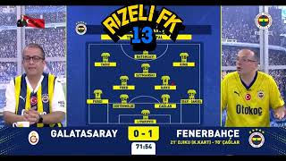 galatasaray 01 FENERBAHÇE  FB TV GOL ANI  19 MAYIS 2024 [upl. by Nibur]