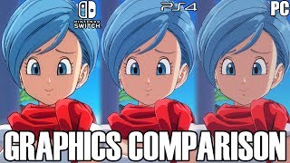 NINTENDO SWITCH vs PS4 vs PC Dragon Ball FighterZ In Depth Graphics Comparison Full Game [upl. by Isabella574]