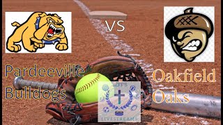 Pardeeville at Oakfield Softball 051424 [upl. by Alded]