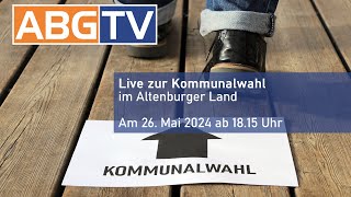 Live Kommunalwahl im Altenburger Land [upl. by Warring290]