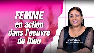 Culte des femmes sacrées ThèmeFEMME EN ACTION DANS LOEUVRE DE DIEU Prof Marianne Kongolo [upl. by Alba]