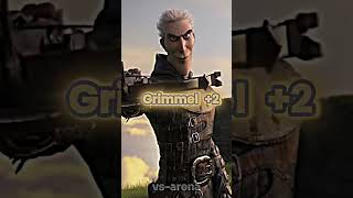 Shaw vs Grimmel the Grisly edit openseason howtotrainyourdragon3 [upl. by Anitsirhk167]