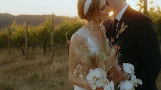 Maysara Winery Wedding  McMinnville Oregon  Jenna and Johnny [upl. by Giulia]