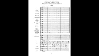 Elgar Enigma Variations Score [upl. by Vala]