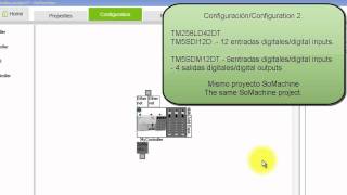 Schneider Electric SoMachine Configurar módulos direccionables TM5 con controlador M258 [upl. by Annaigroeg]