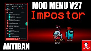 Updated Among Us Mod Menu v27 PC v2023712 [upl. by Odilo]