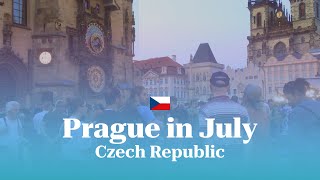 Evening Prague in July 2024 prague czechrepublic europe [upl. by Ranzini296]