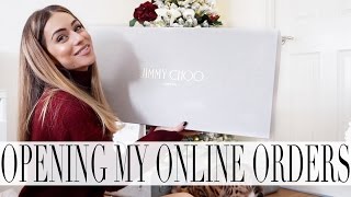 JIMMY CHOO amp NETAPORTER SHOPPING HAUL  Lydia Elise Millen  VLOGMAS DAY NINE [upl. by Gough]