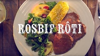 GUIDE PRATIQUE DU ROSBIF POUR LA RÔTISSERIE  Avec maïs poêlé et salade de chou frisé [upl. by Squires472]