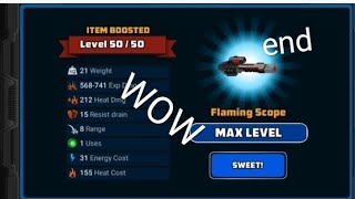 SUPER MECHS 💰max 50 level flaming scope [upl. by Ranite]