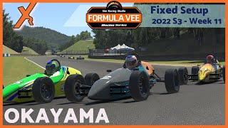 Formula Vee  Okayama  iRacing [upl. by Sisi142]