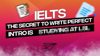 ⚡IELTS TASK 2 uchun TEZLIK bilan INTRODUCTION yozish [upl. by Eednim]