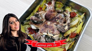 Capretto al Forno con Patate  Ricette Pasquali [upl. by Alimak]