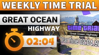 GTA 5 Time Trial This Week Great Ocean Highway  GTA ONLINE WEEKLY TIME TRIAL GREAT OCEAN 0204 [upl. by Tayler]