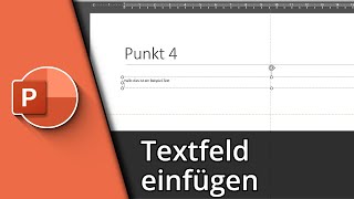 Powerpoint Textfeld einfügen  Text in Powerpoint ✅ Tutorial [upl. by Judye]