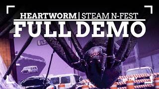 HEARTWORM  Full Demo with All Bosses and Ending  STEAM NEXT FEST 2024 🎮💪 [upl. by Gorlicki]