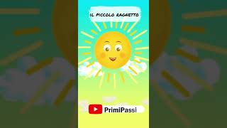 il piccolo ragnetto canzoni per bambini  italiano PrimiPassiTV [upl. by Adnawahs]