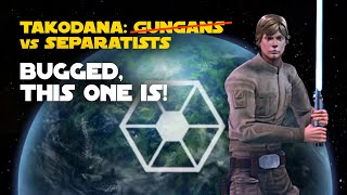 Takodana Gungans vs Separatists Galactic Challenge  SWGOH GC X [upl. by Ahset]