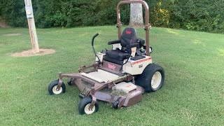 Grasshopper 225k 61 IN Deck Zero Turn Mower Review [upl. by Trammel]