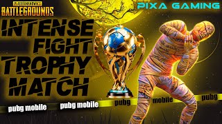 Intense Fight Trophy Match PUBG MOBILE shortsfeed pubgmlive shorts [upl. by Eecyak]