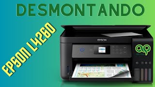 Como desmontar Epson L4260  Muito Fácil [upl. by Hoj497]