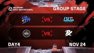 TE vs BLG  EDG vs PRX  Group Stage  DAY 4  VALORANT Radiant Asia Invitational [upl. by Radburn]