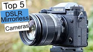 ✅TOP 5 Best Mirrorless Cameras [upl. by Tserof326]