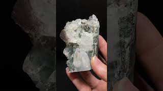 Heulandite Fan amp Clear Apophyllite in Trimmed Basalt Pocket [upl. by Terris111]