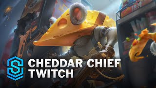 Cheddar Chief Twitch Skin Spotlight  League of Legends [upl. by Jacquelyn]