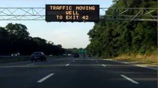 Northern State Parkway Exits 25 to 31 eastbound [upl. by Ynnos]