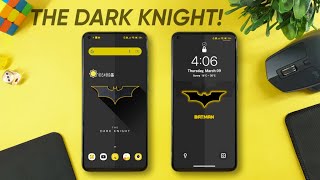 The Dark knight Customisation For Xiaomi With Best Miui 13 Themes  NixAndrow [upl. by Mandie]