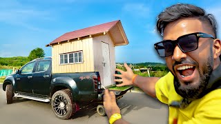 I BUILT A HOUSE ON A CAR [upl. by Alyss]