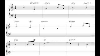 Amazing Grace  Maravilhosa Graça  Partitura  Lead sheet  Reharmonization  Reharmonização HD [upl. by Jochebed]