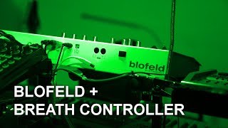 How to create a clarinet  reed  like sound on a synthesizer breath controller vs blofeld [upl. by Rachelle507]