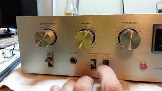 Pioneer SA610 Integrated Amplifier Recap [upl. by Rustie]