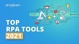 Top 5 RPA Tools 2021  Popular RPA Tools  Robotic Process Automation Tools  Shorts  Simplilearn [upl. by Pfosi]