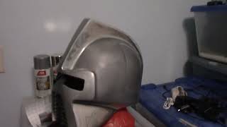 Painting a Cylon Helmet [upl. by Quartet]