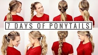 7 Days of Ponytails [upl. by Denn312]