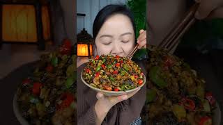 Stir fried minced pork with sauerkraut 🥗🍚 shots eating mukbang asmr viralshort [upl. by Nitaj]