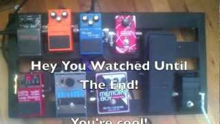 Pedaltrain 2 Pedal Board Setup and Review [upl. by Eybbob]