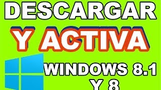 Activar Windows 81 para siempre [upl. by Aicilyhp957]